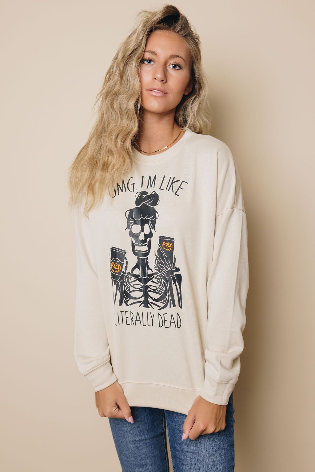Boo Halloween Sweatshirt