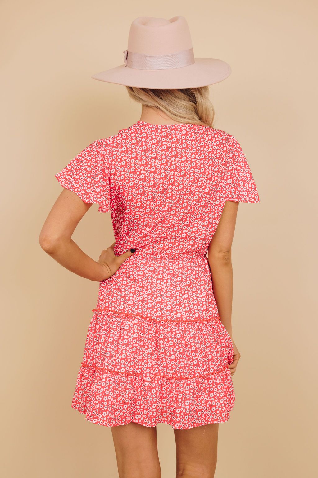 Aries Ruffle Floral Dress