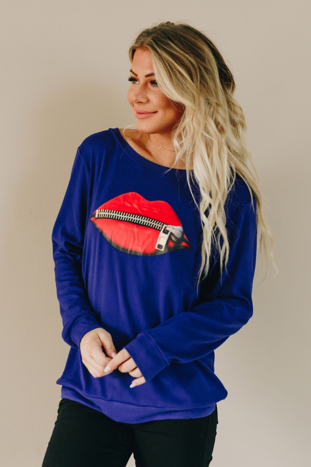 My Lips Are Sealed Sweatshirt