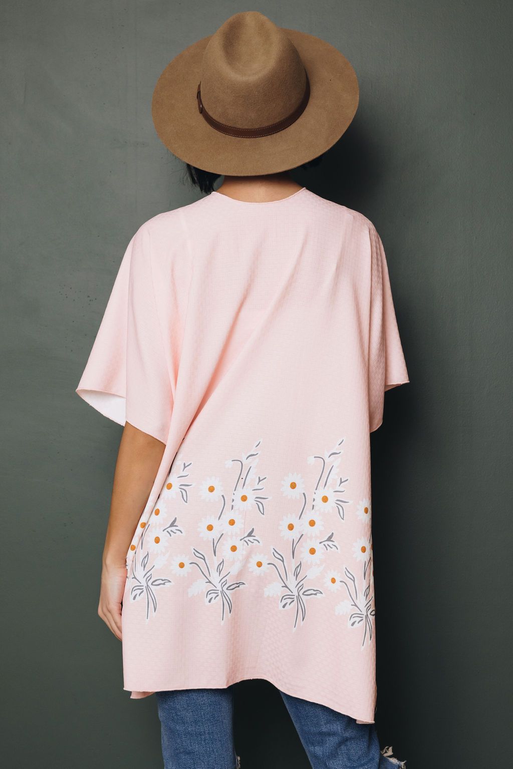 April Showers Floral Kimono