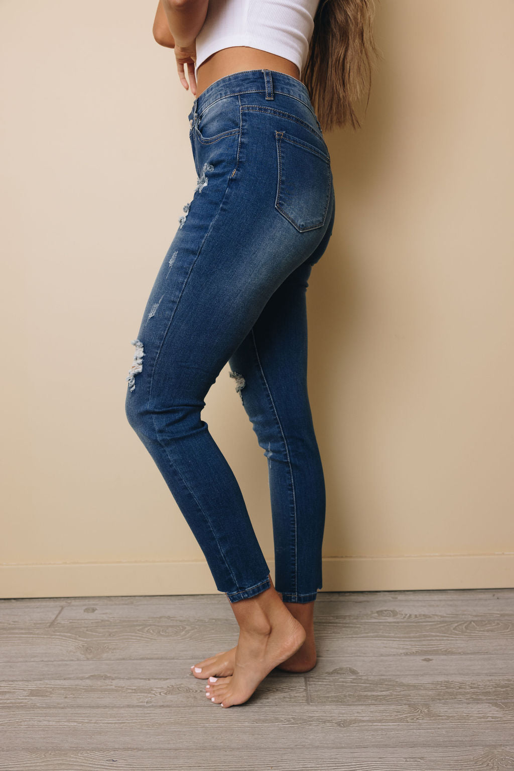 In My Prime Distressed Skinnies