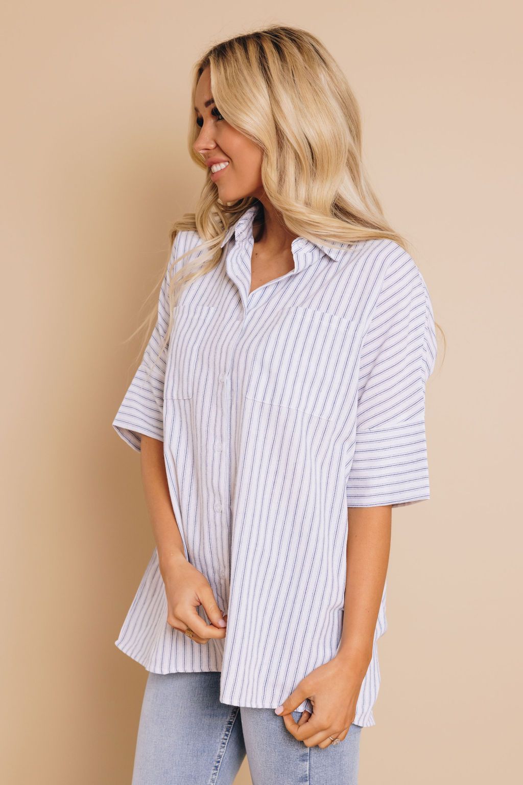 Lacey Striped Shirt