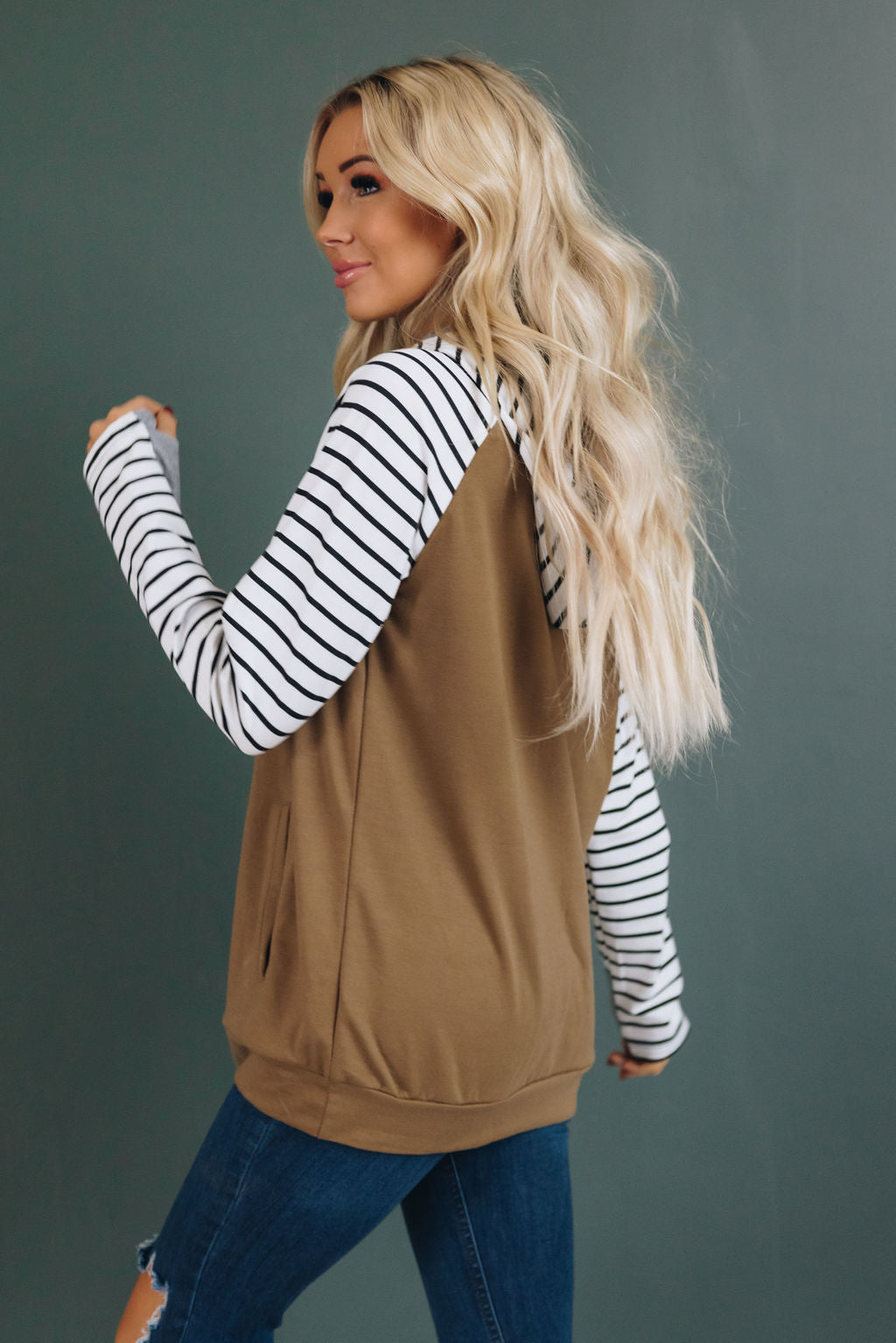 Clemons Double Hooded Patterned Hoodie