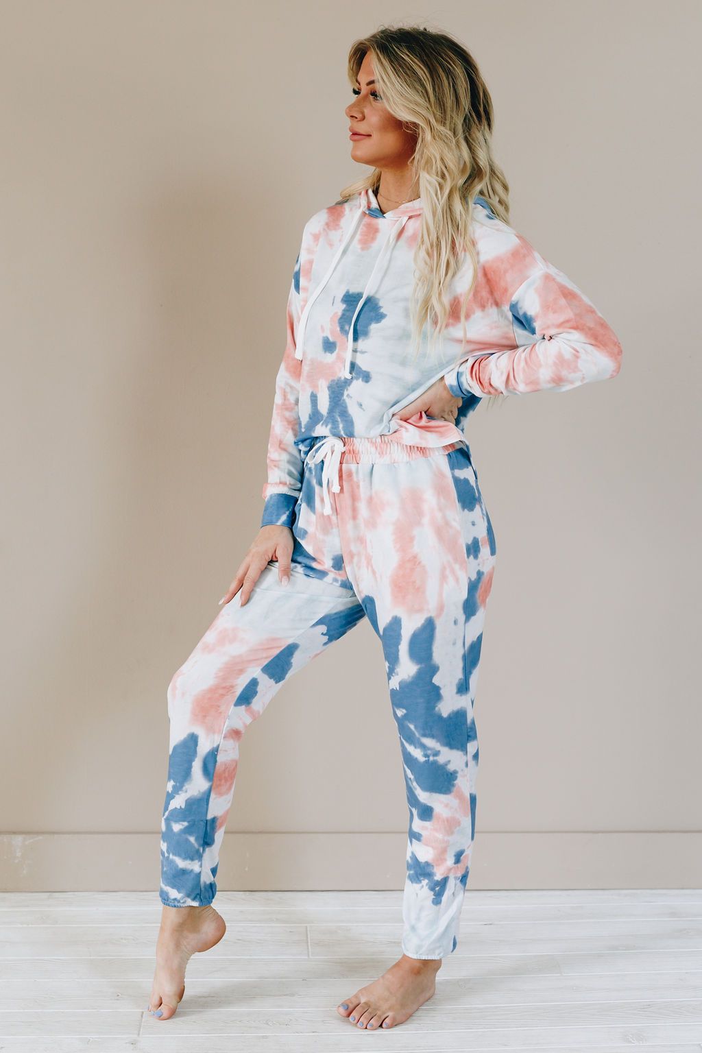 Fast Forward Tie Dye Jogger Set