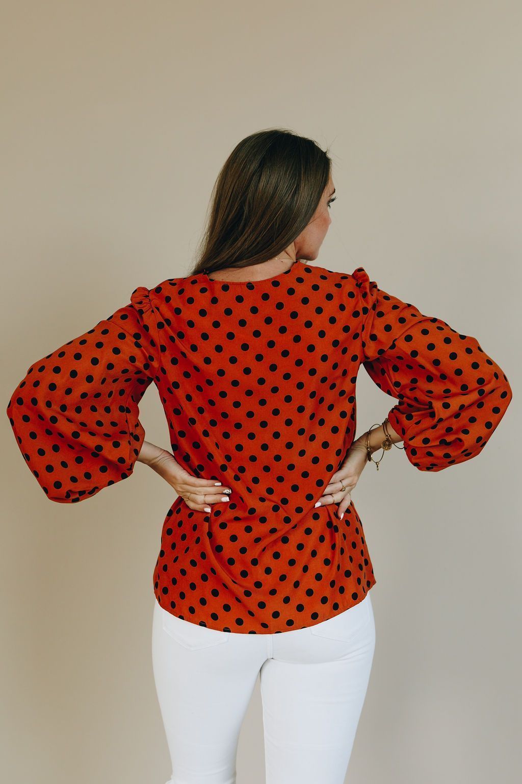 Love You Boo Balloon Sleeve Top