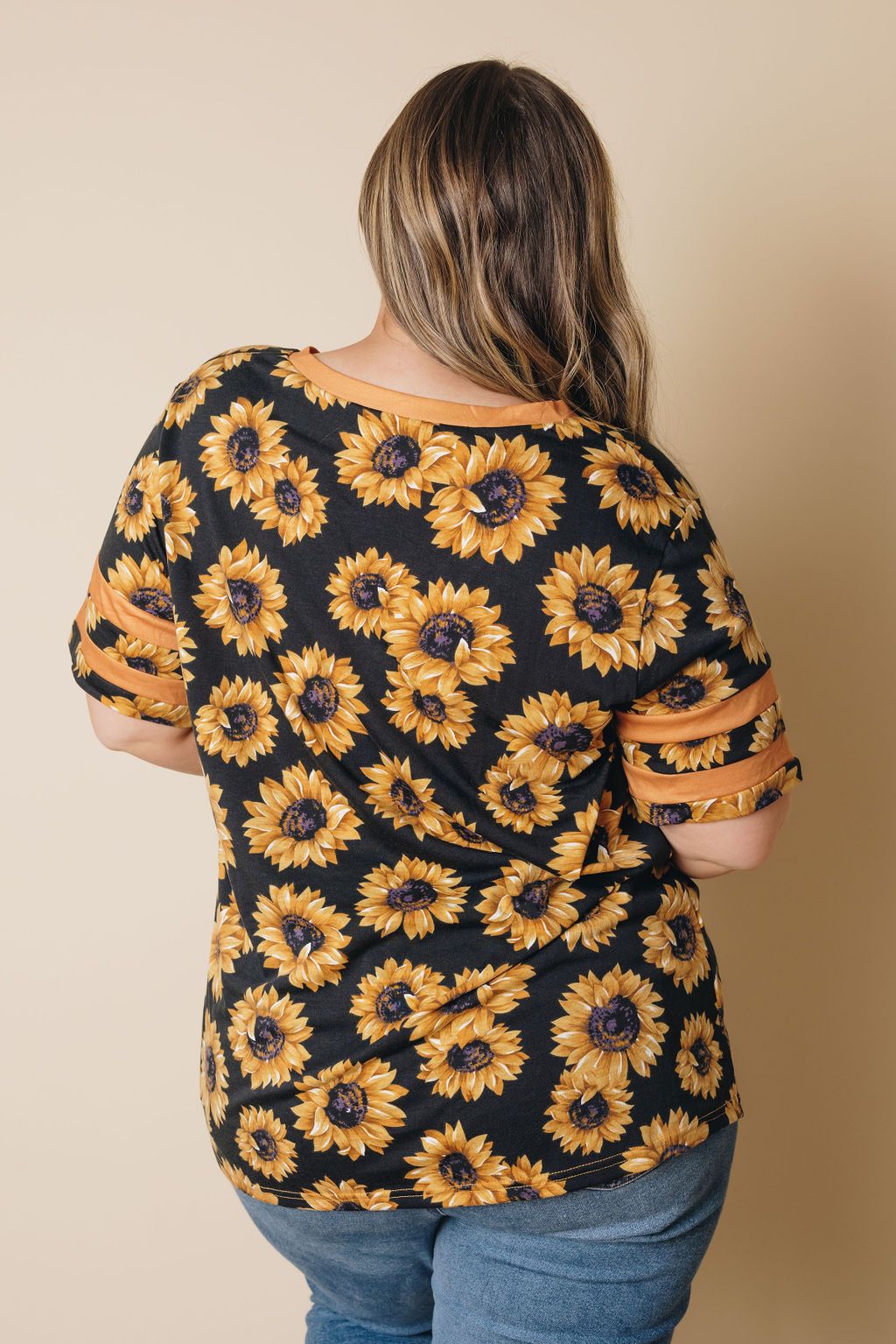 Plus Size - Hariis Patterned Tee