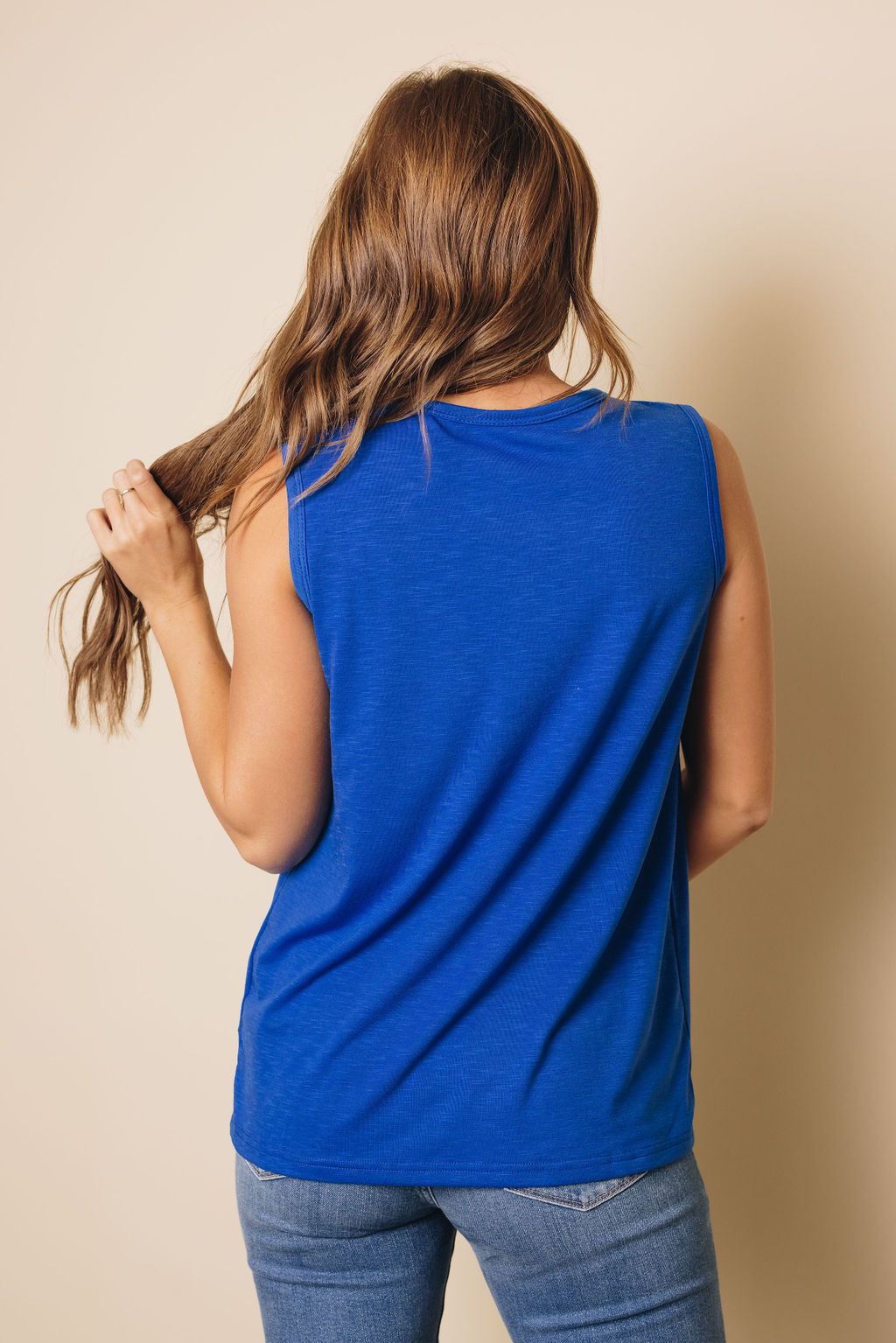 Rowan Button Tank Top