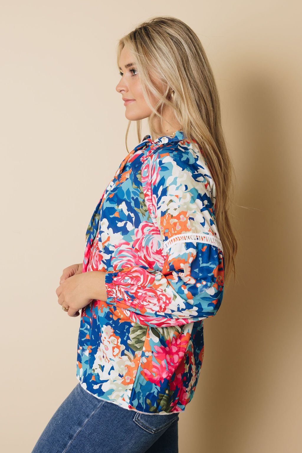 Erika Bubble Sleeve Top