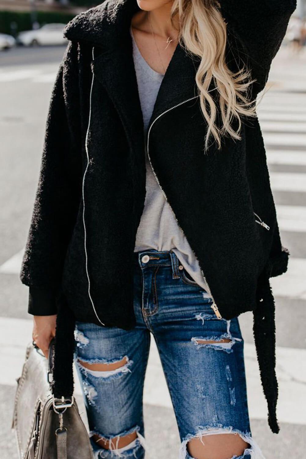 Soft Spoken Sherpa Pocket Jacket