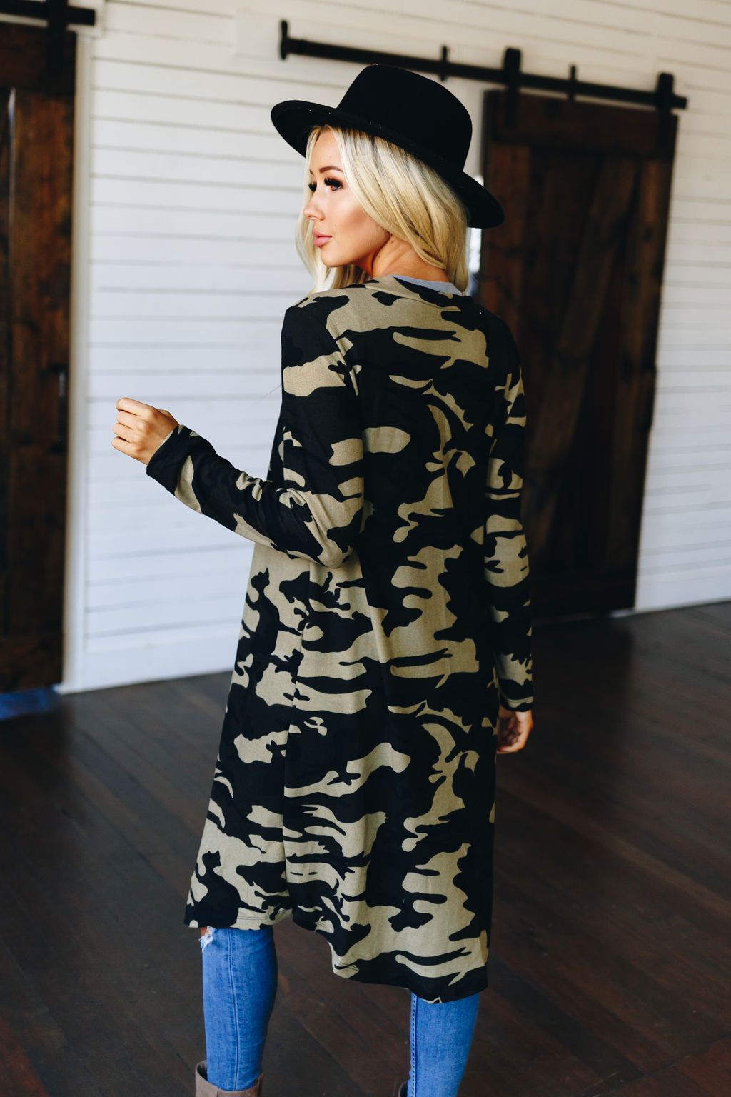 Girls Gone Wild Patterned Cardigan