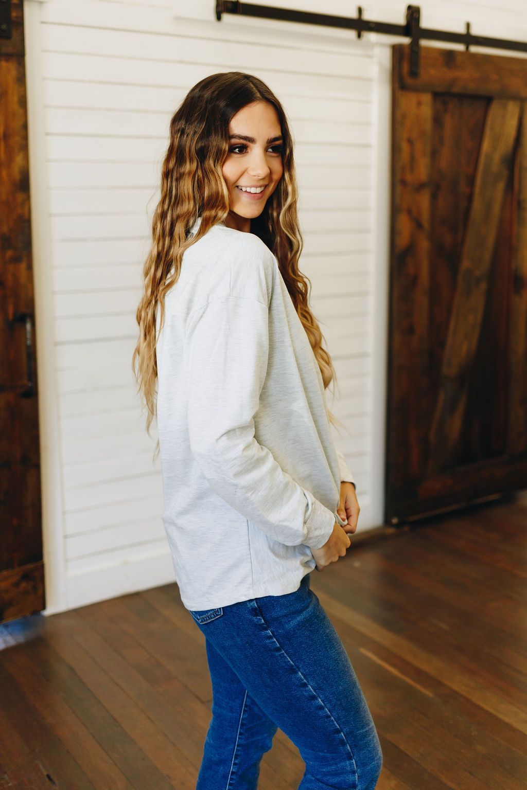 Small Wonders Knot Lightweight Sweatshirt