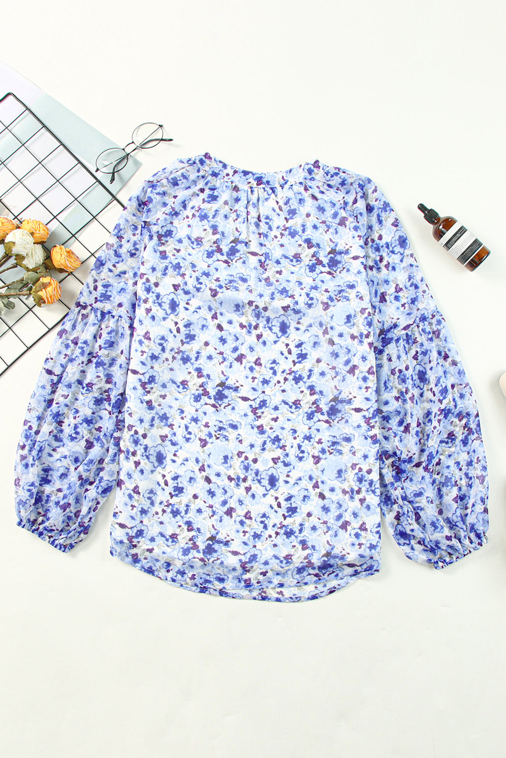 Anna Floral Long Sleeve Top