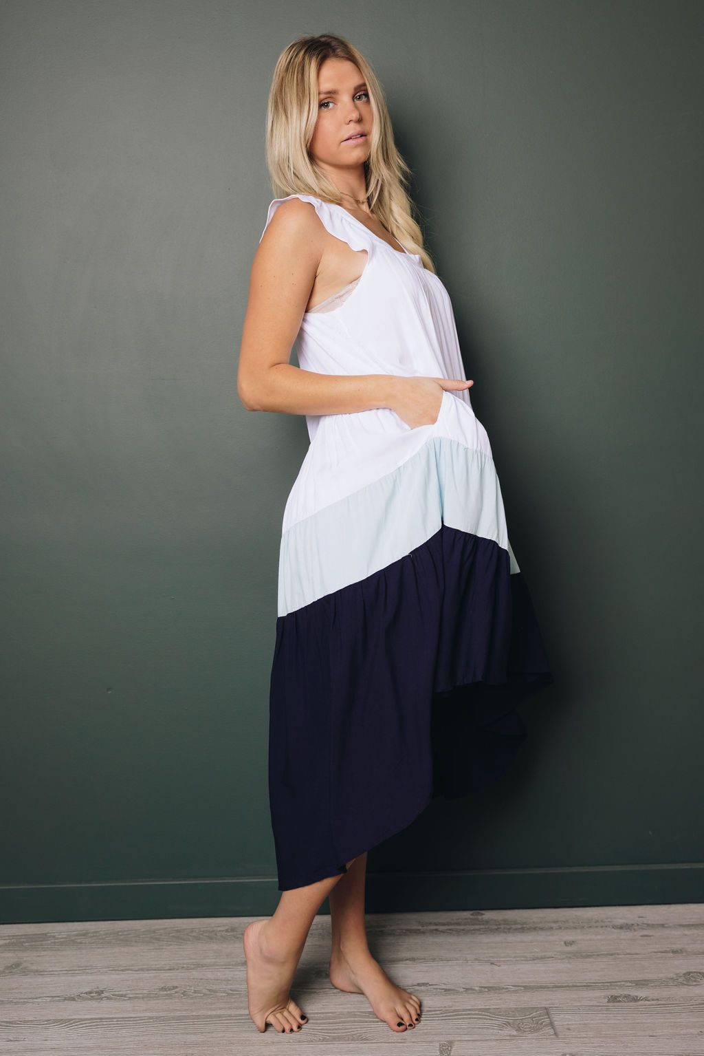 Amara High Low Dress