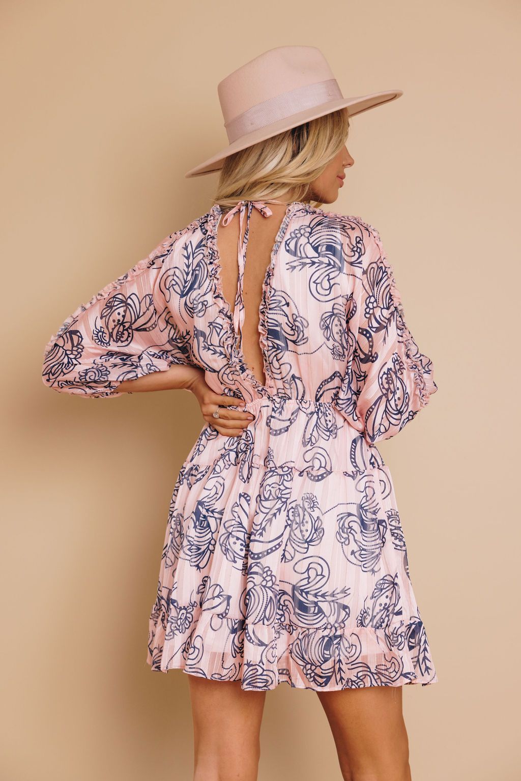 Embark Babydoll Mini Dress