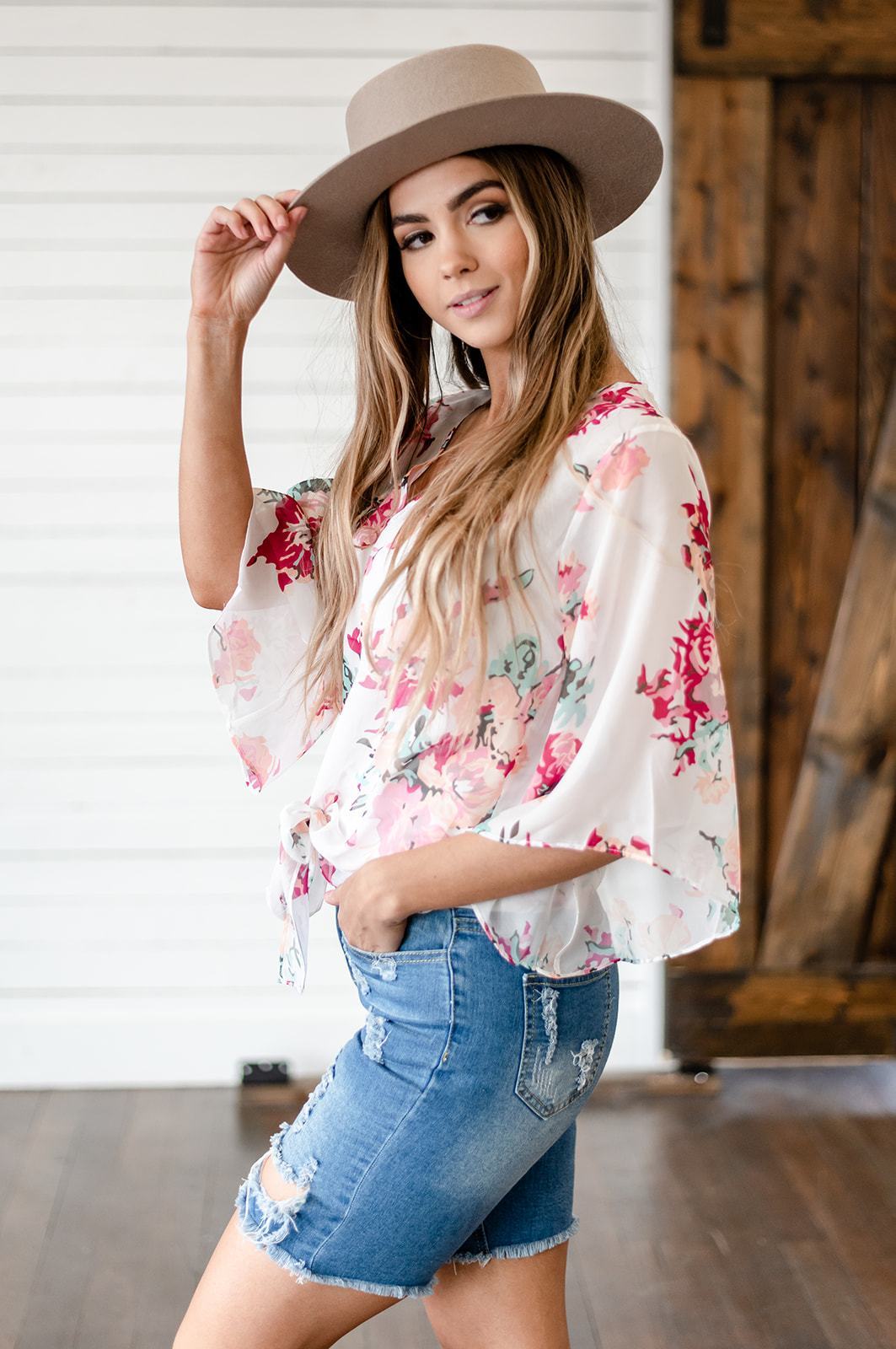 Delilah Floral Blouse