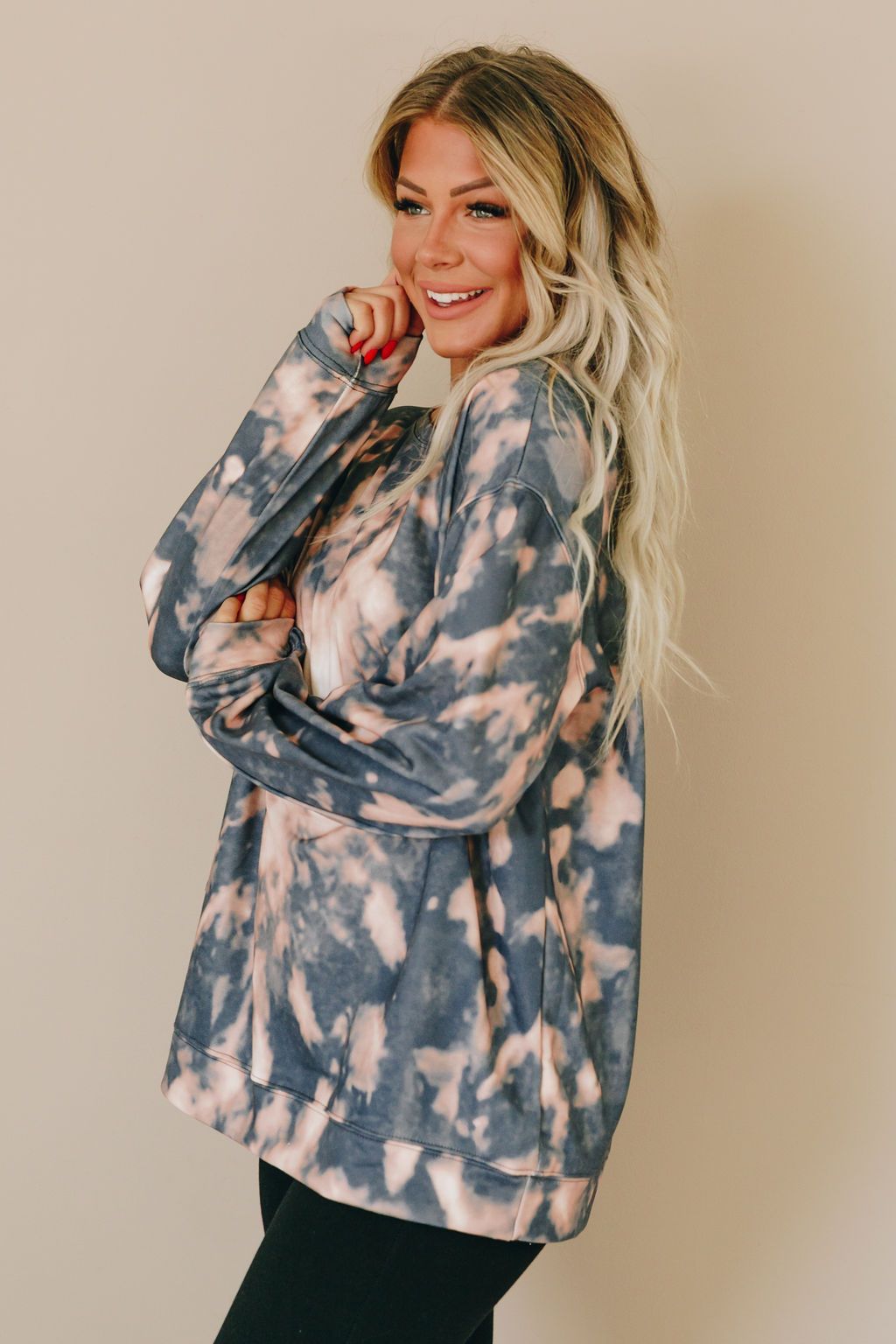 Wake Me Up Tie Dye Sweatshirt