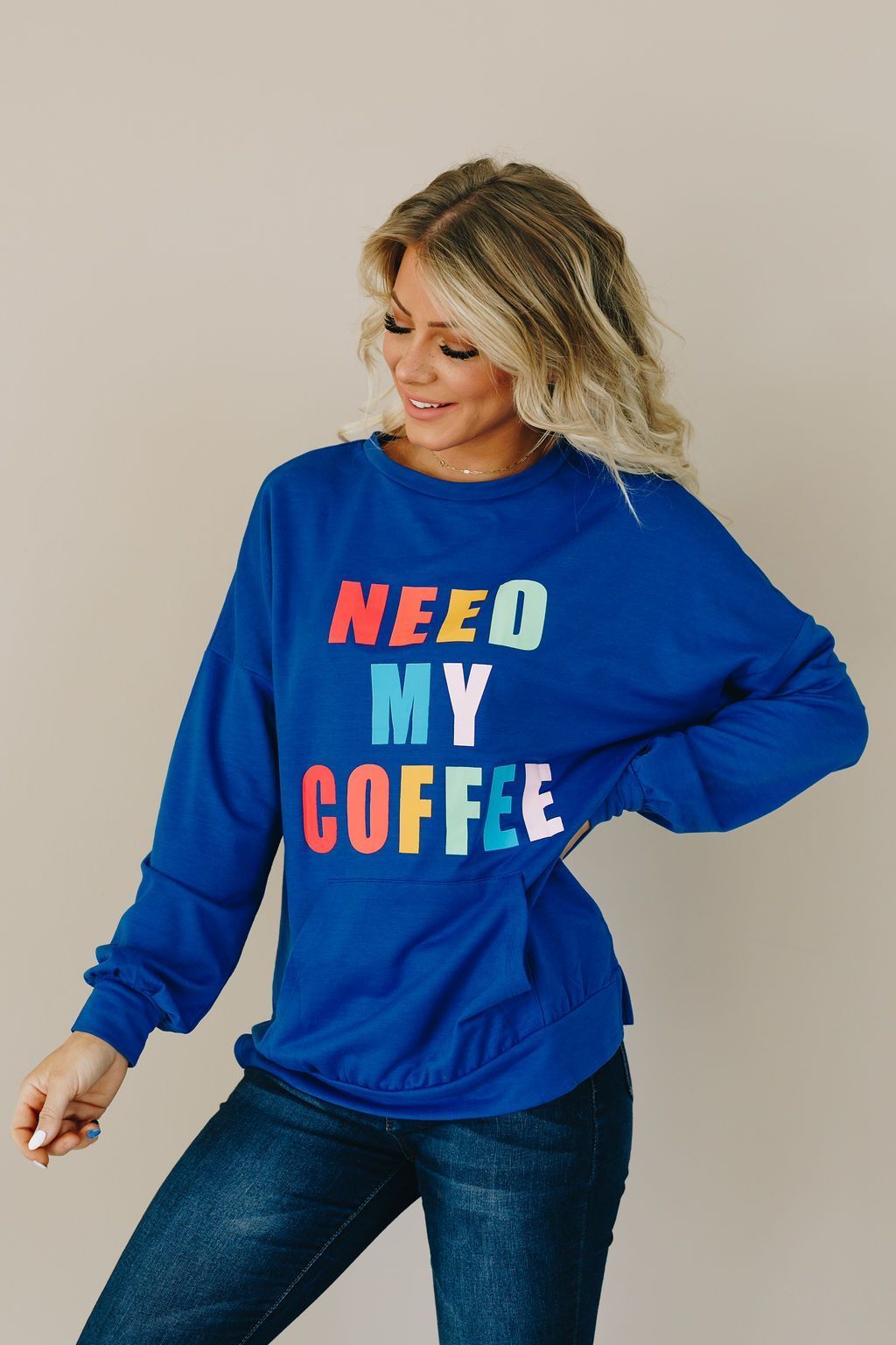 Need My Coffee Pocket Hoodie