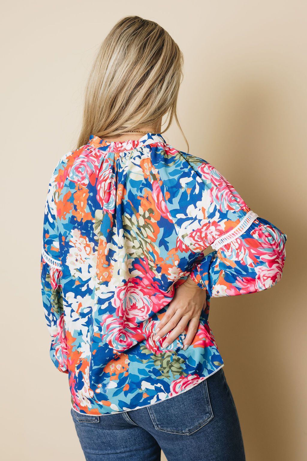 Erika Bubble Sleeve Top