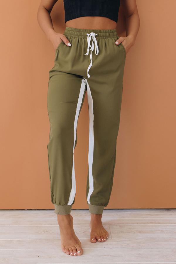 Jefferson Stripe Drawstring Joggers