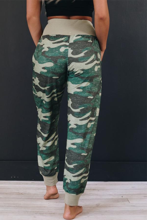 Lindon Patterned Pocket Slit Joggers