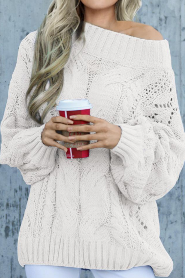 Hopeless Romantic Chunky Sweater