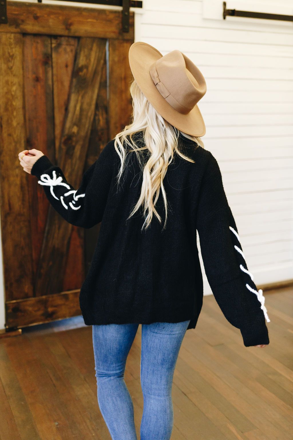 Cozy Thoughts Stitch Detail Cardigan