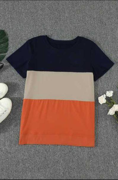 Contrast Colorblock T-shirt