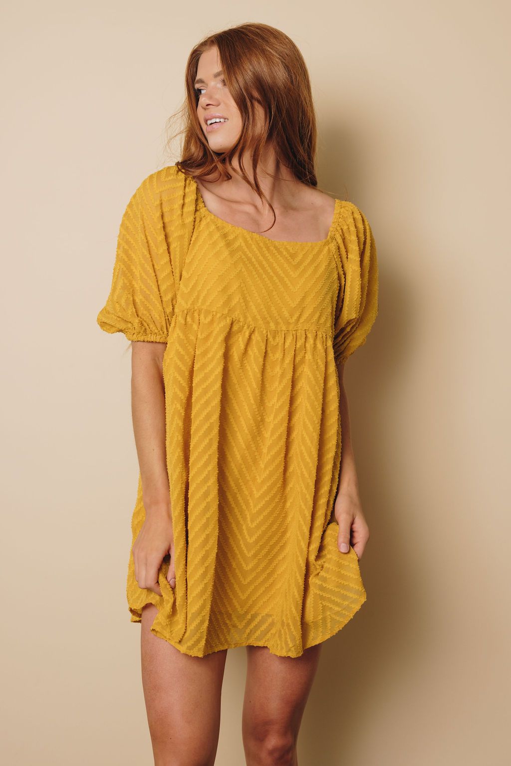 Remi Babydoll Midi Dress