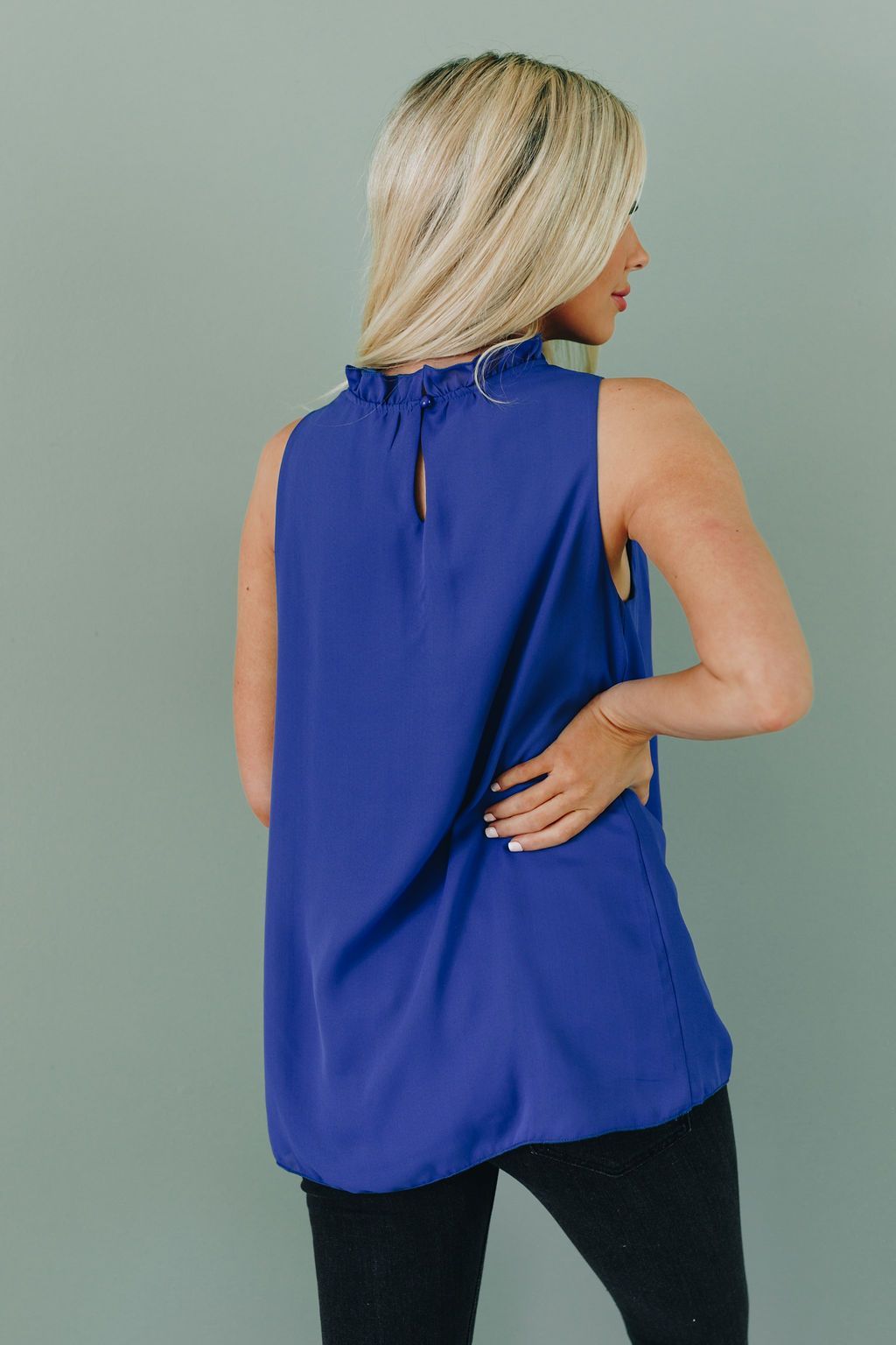 Blind Date Ruffle Tank