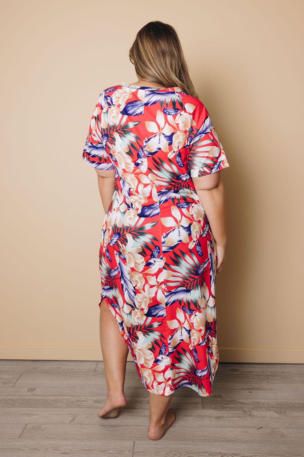 Plus Size - Feeling Spoiled Floral Maxi Dress