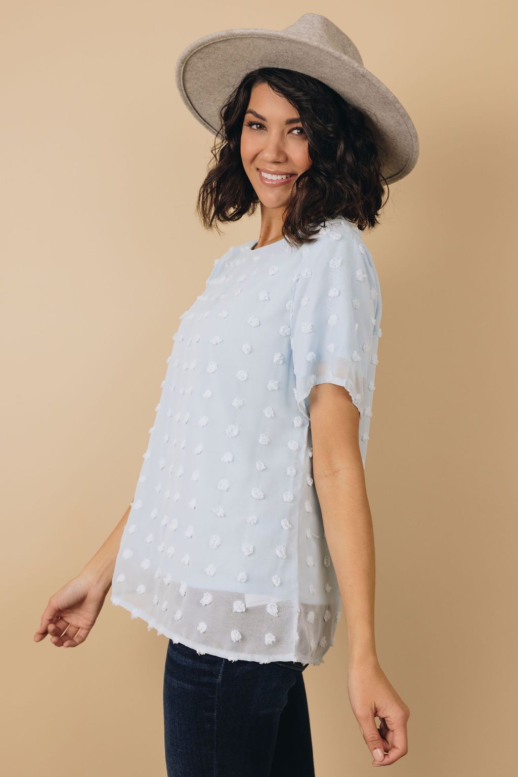 Endless Love Swiss Dot Top