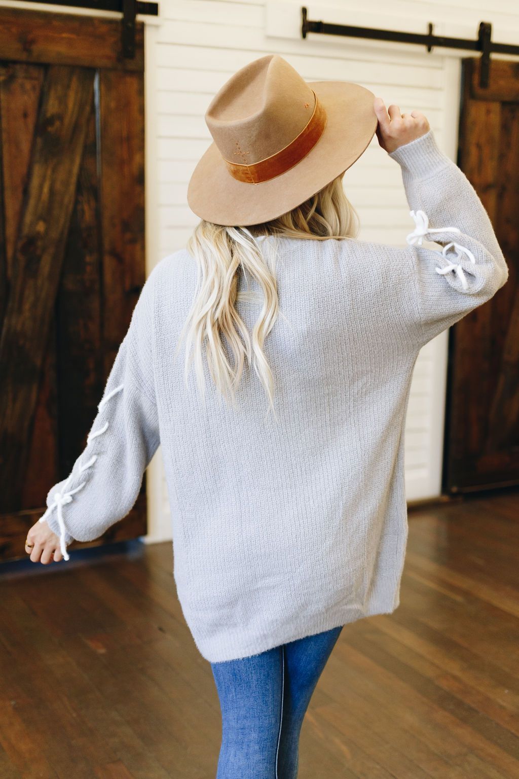 Cozy Thoughts Stitch Detail Cardigan