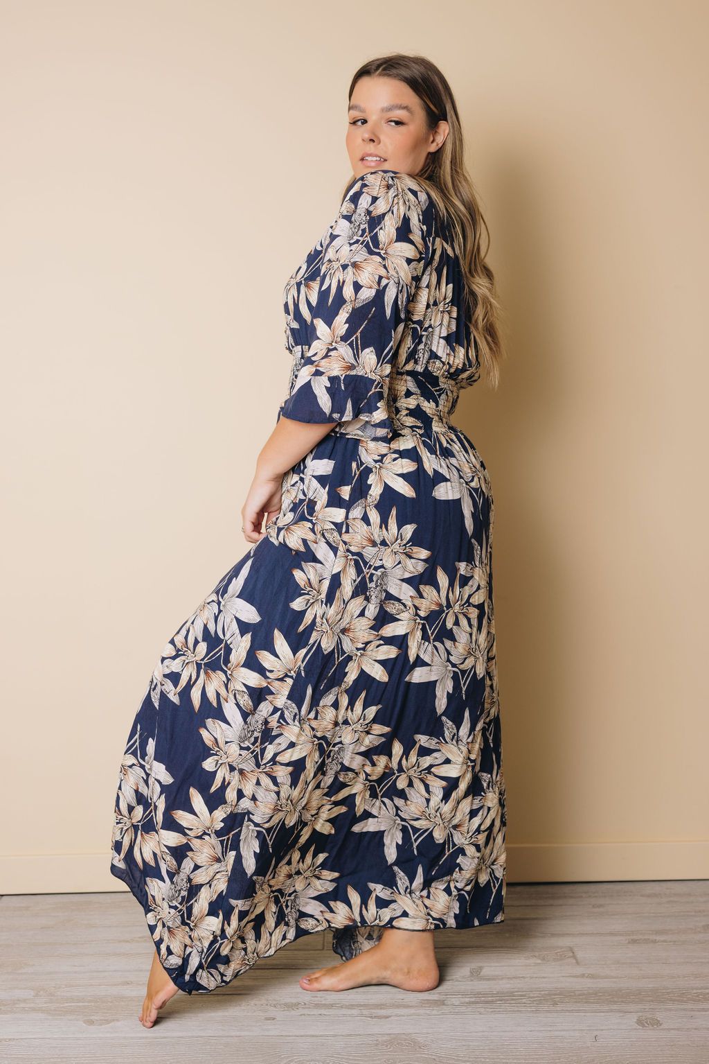 Plus Size - Andrews Floral Maxi