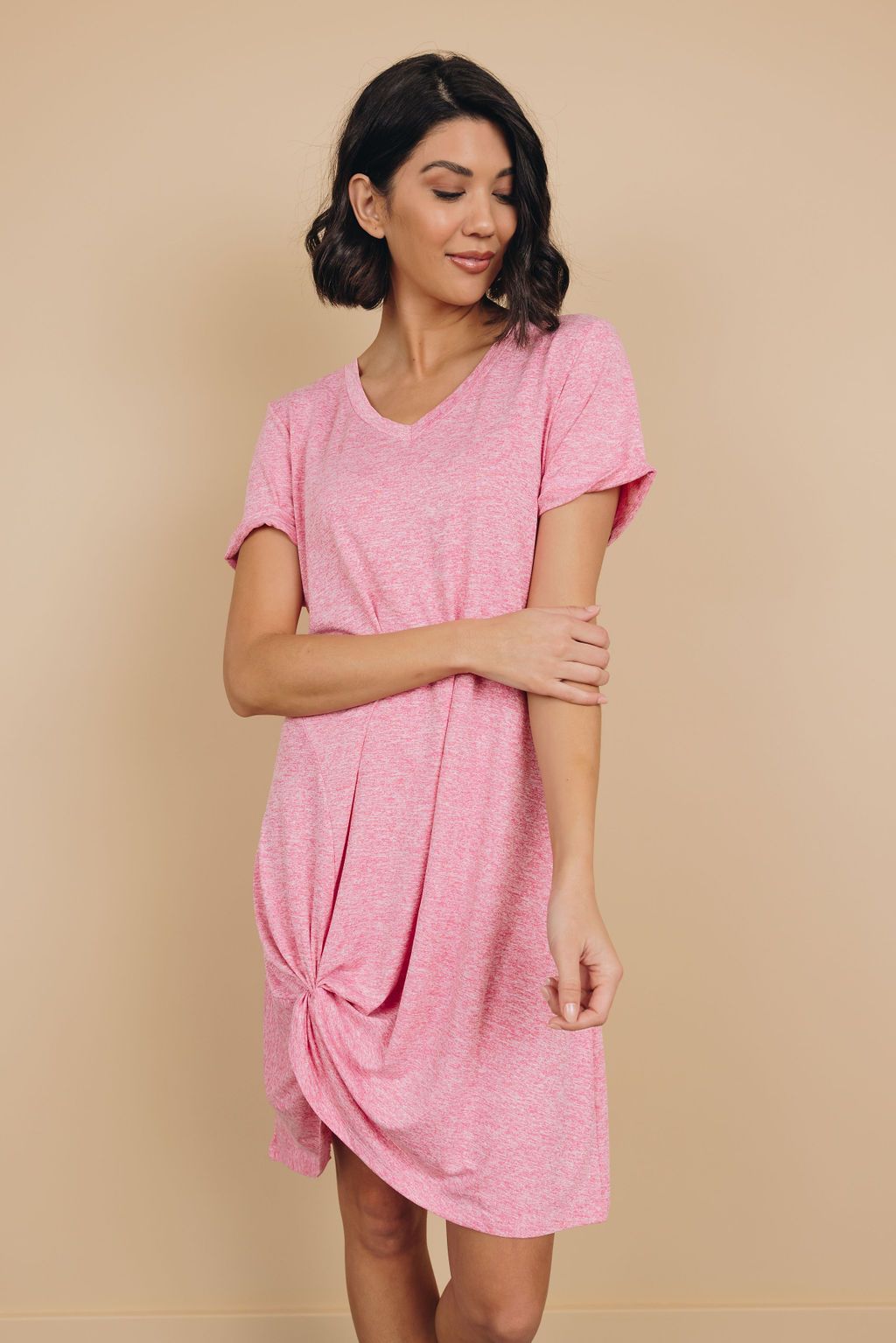 Odell Knotted Mini Dress