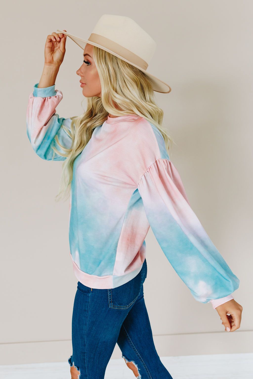 Cotton Candy Kisses Pullover