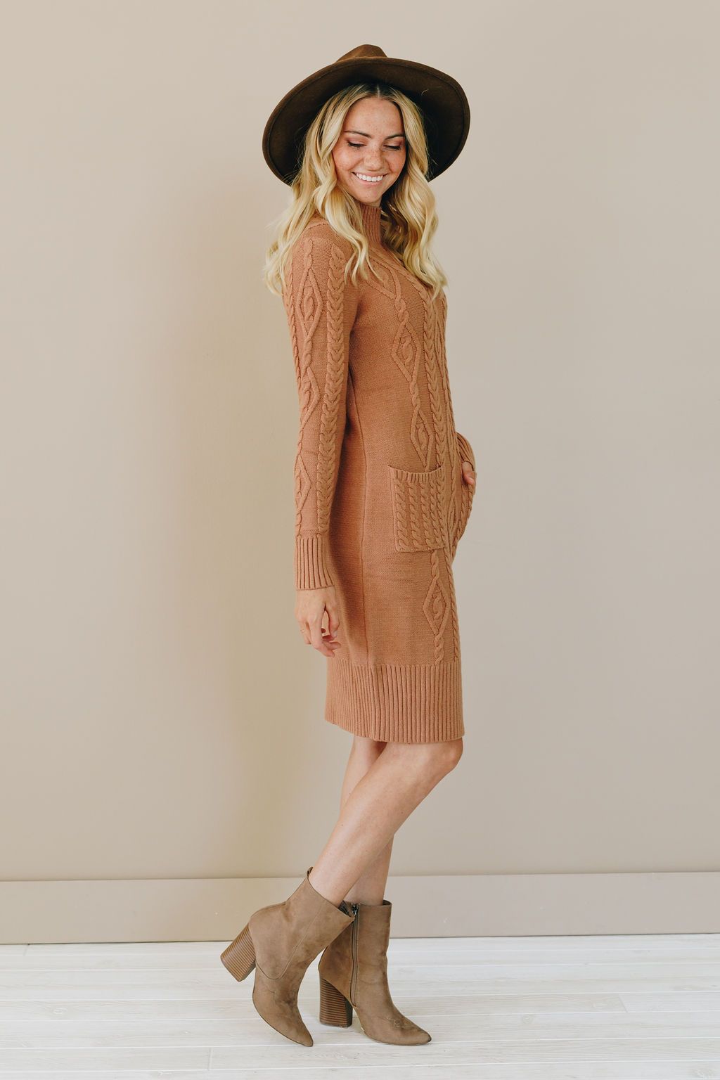 Falling into Fall Sweater Dress