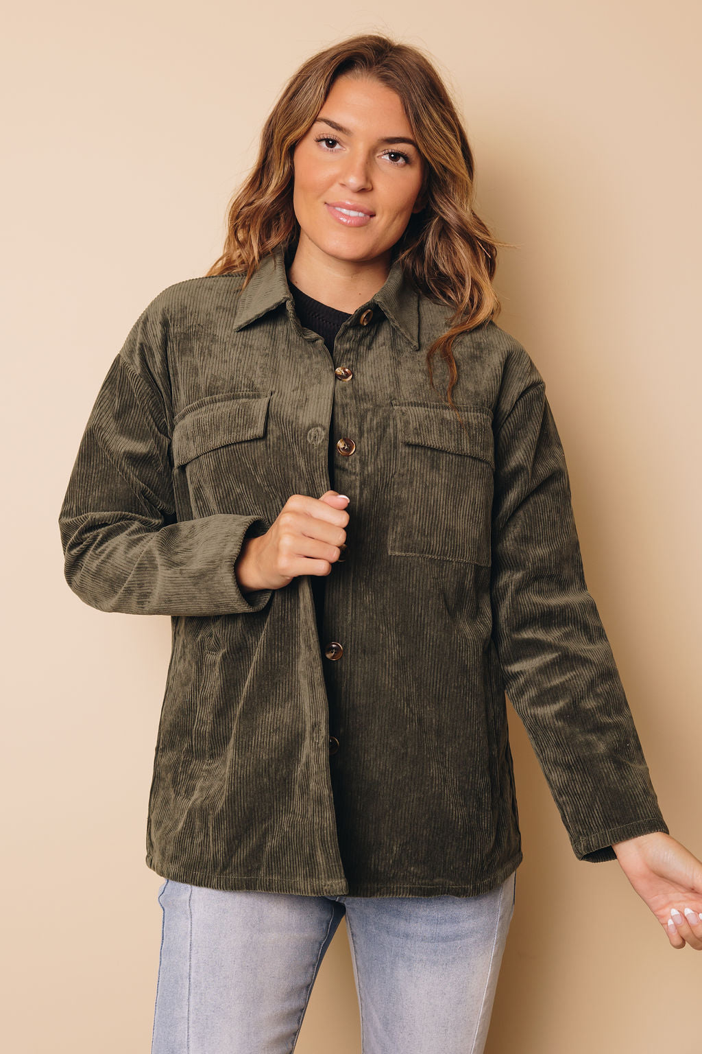 Elwood Ribbed Shacket