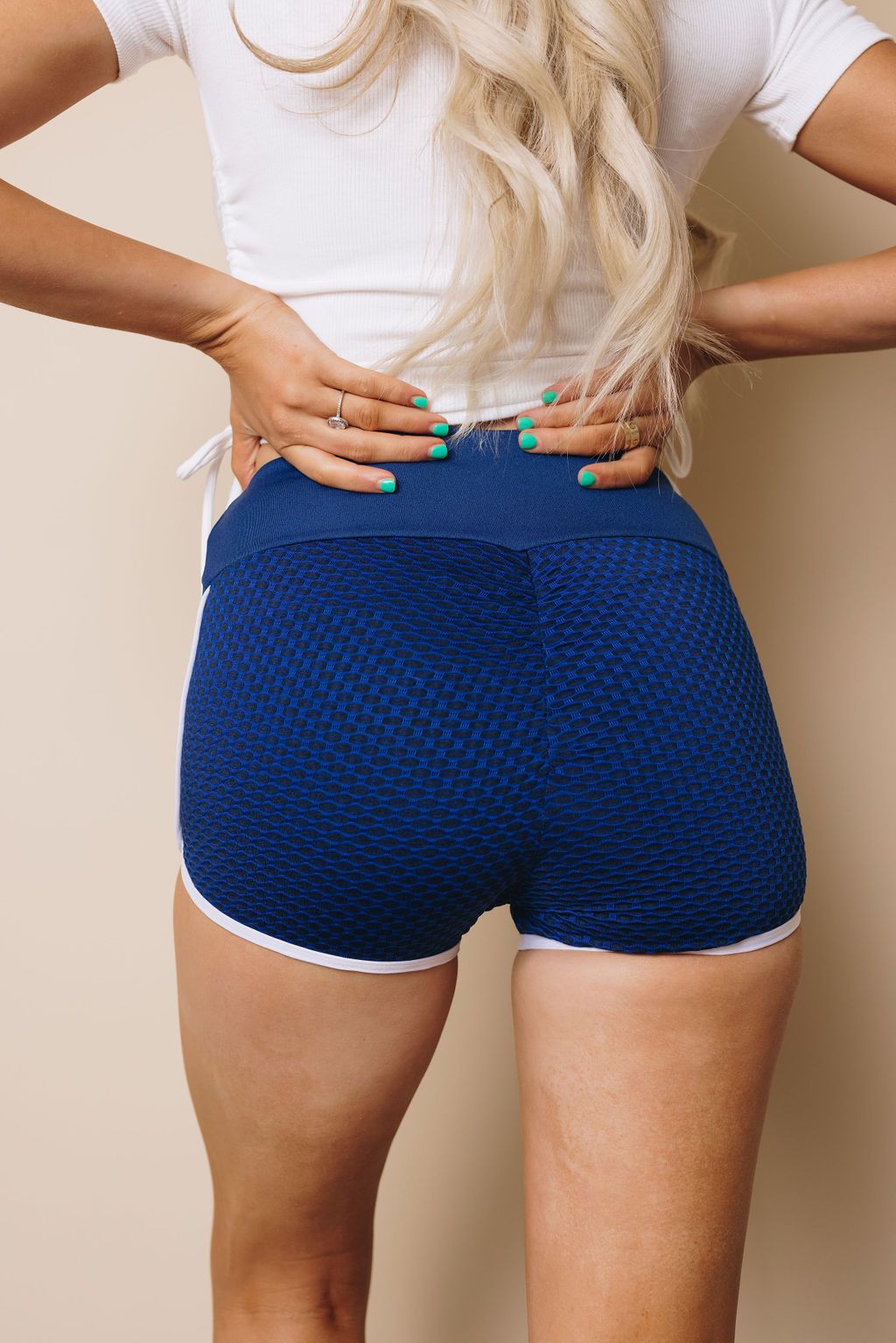 Honeycomb Yoga Shorts
