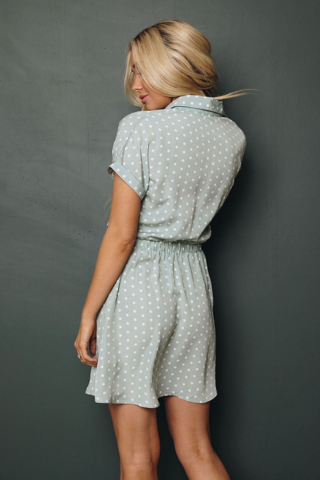 Sicily Polka Dot Mini Dress