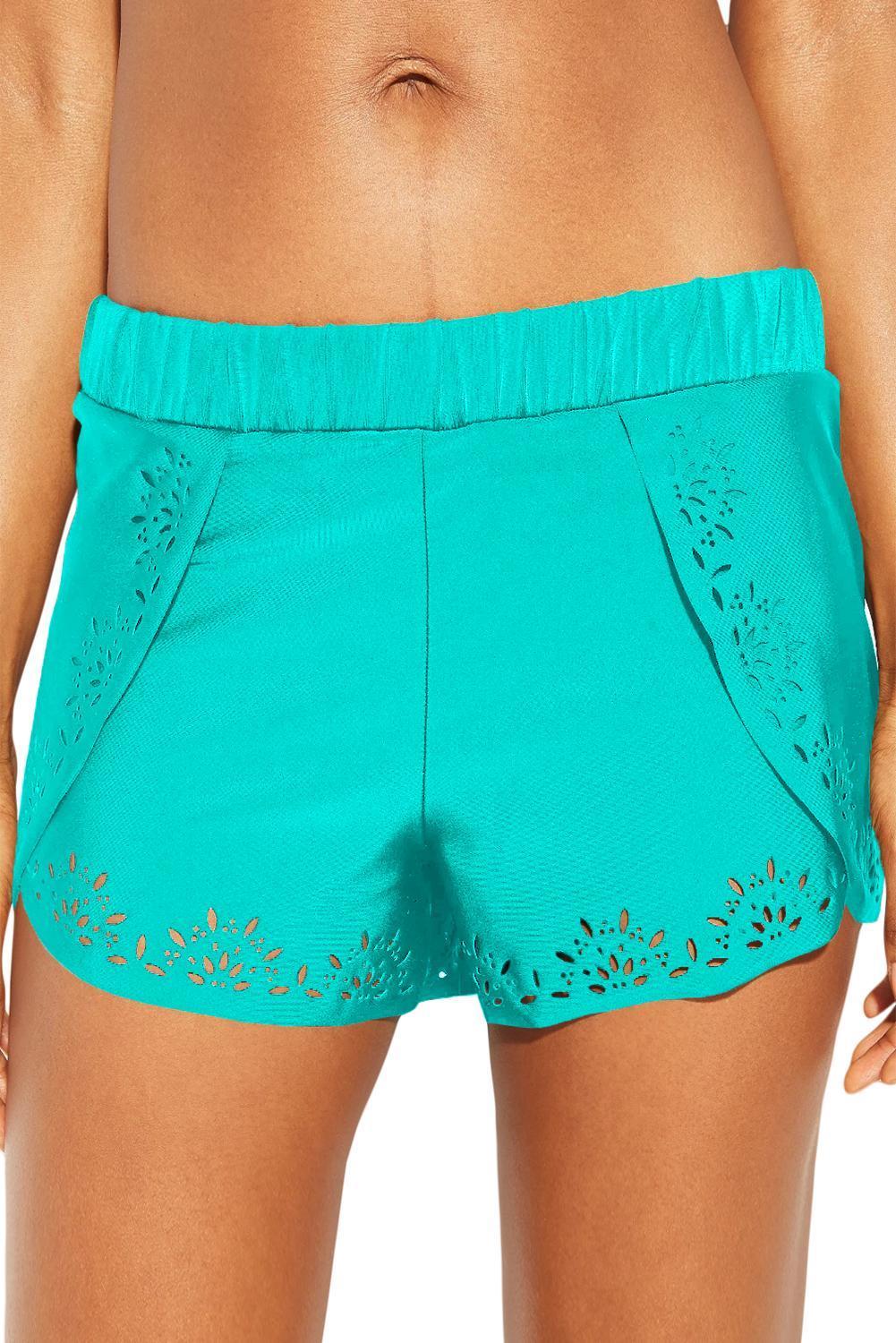 Summer Breeze Eyelet Swim Shorts