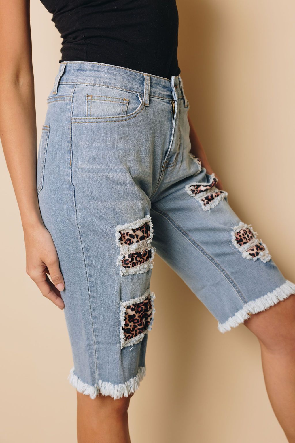 Wild Soul Patterned Bermuda Shorts