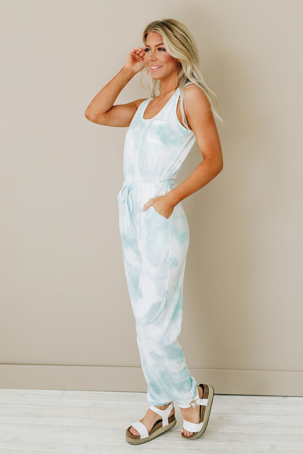 Break Free Tie Dye Jumpsuit