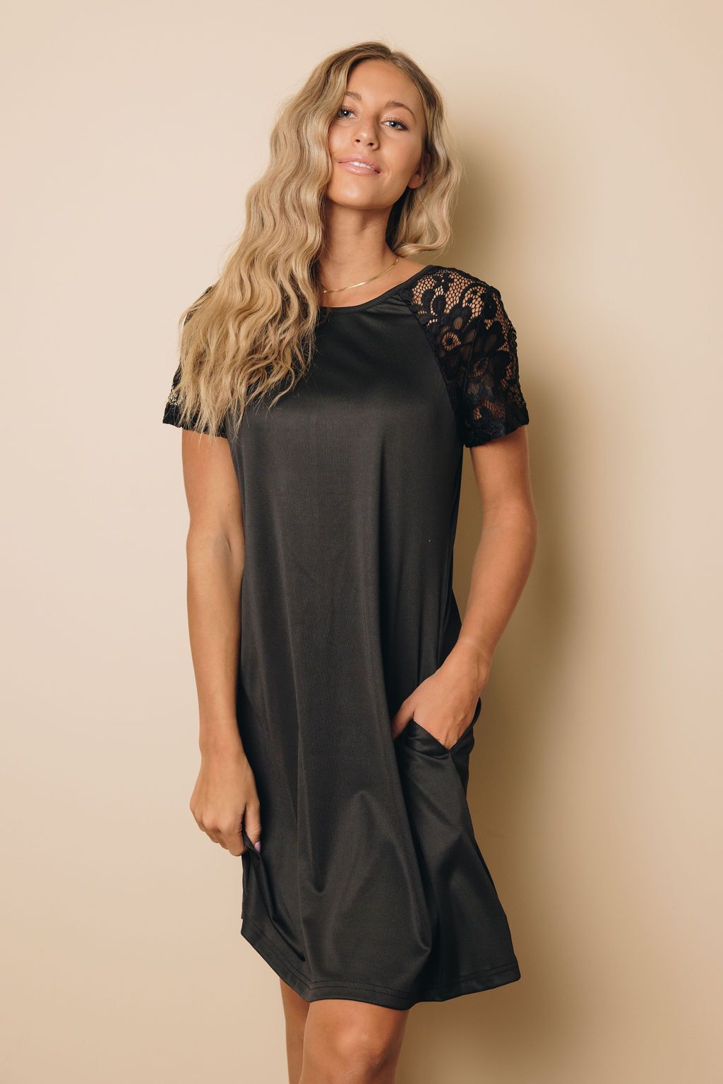 Adena Lace Mini Dress