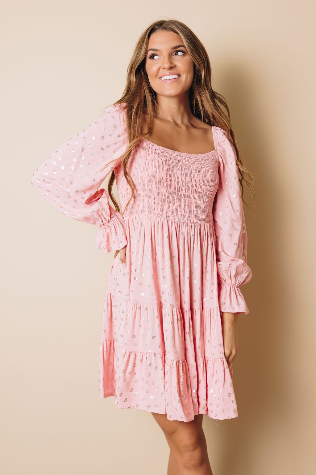 Ashton Ruffled Mini Dress