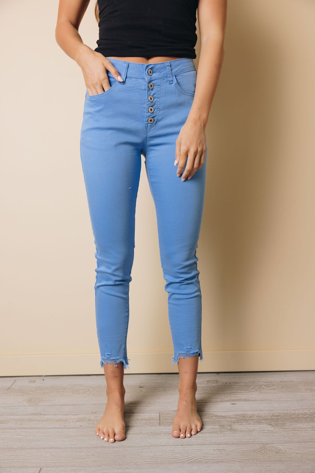 Janice High Waist Denim Jeans