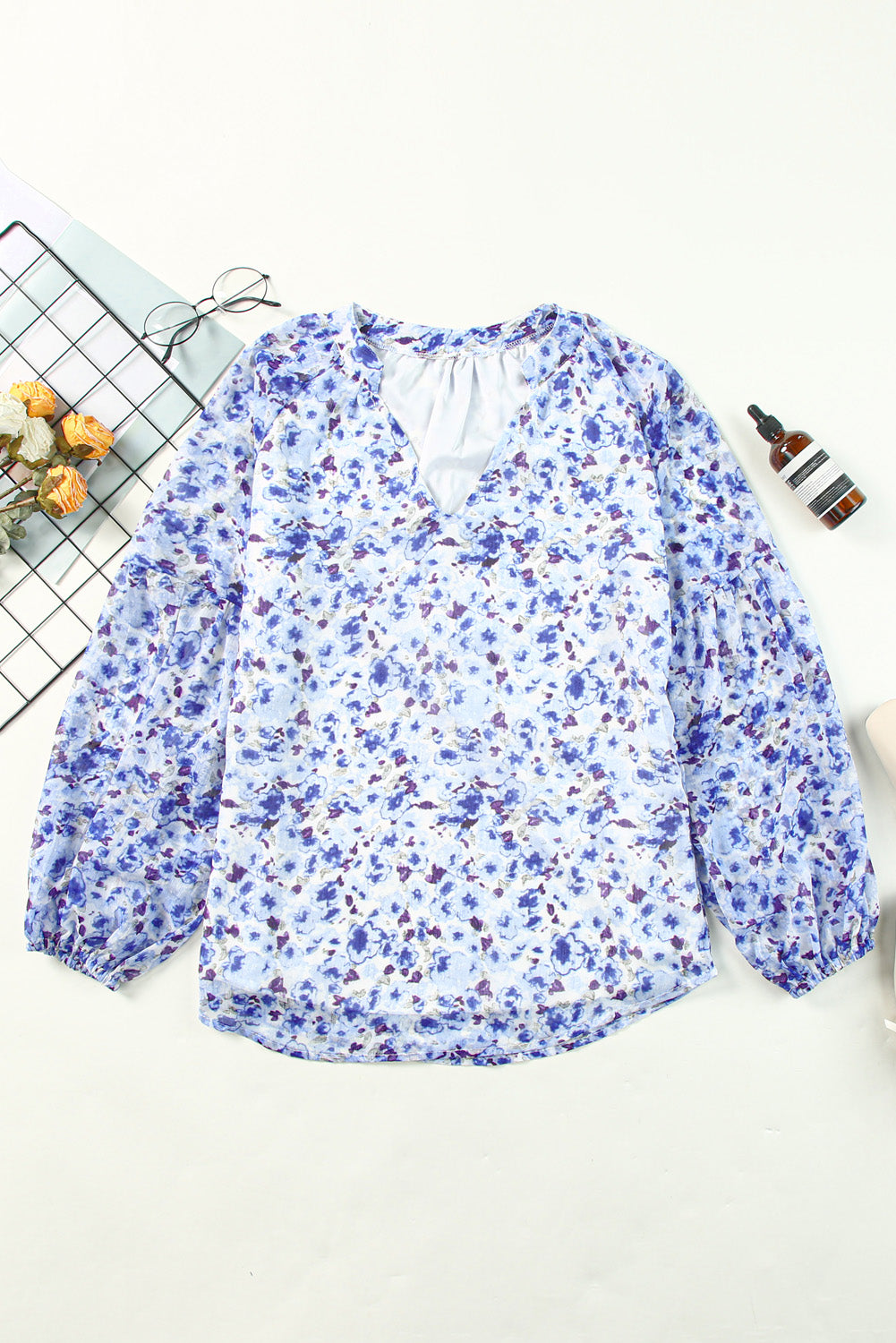 Anna Floral Long Sleeve Top