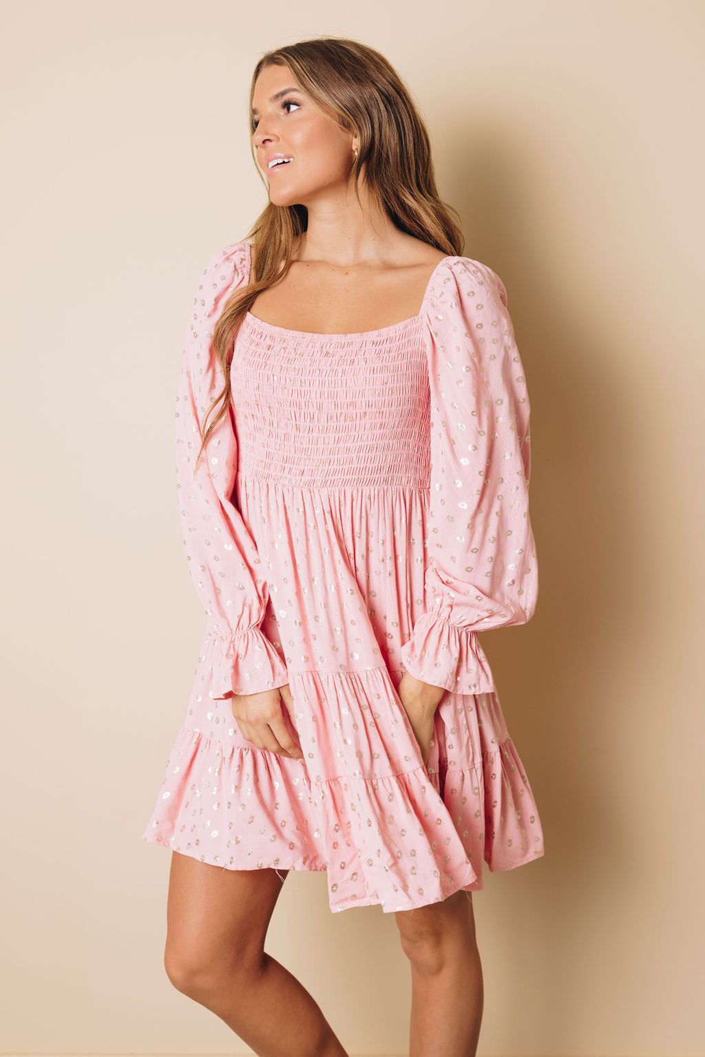 Ashton Ruffled Mini Dress