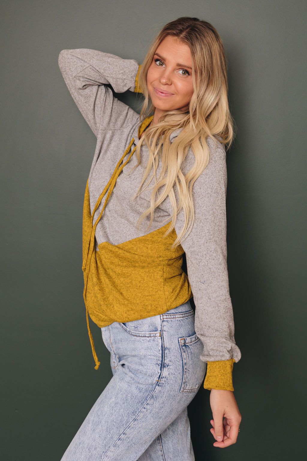 Color Me Mine Colorblock Sweater
