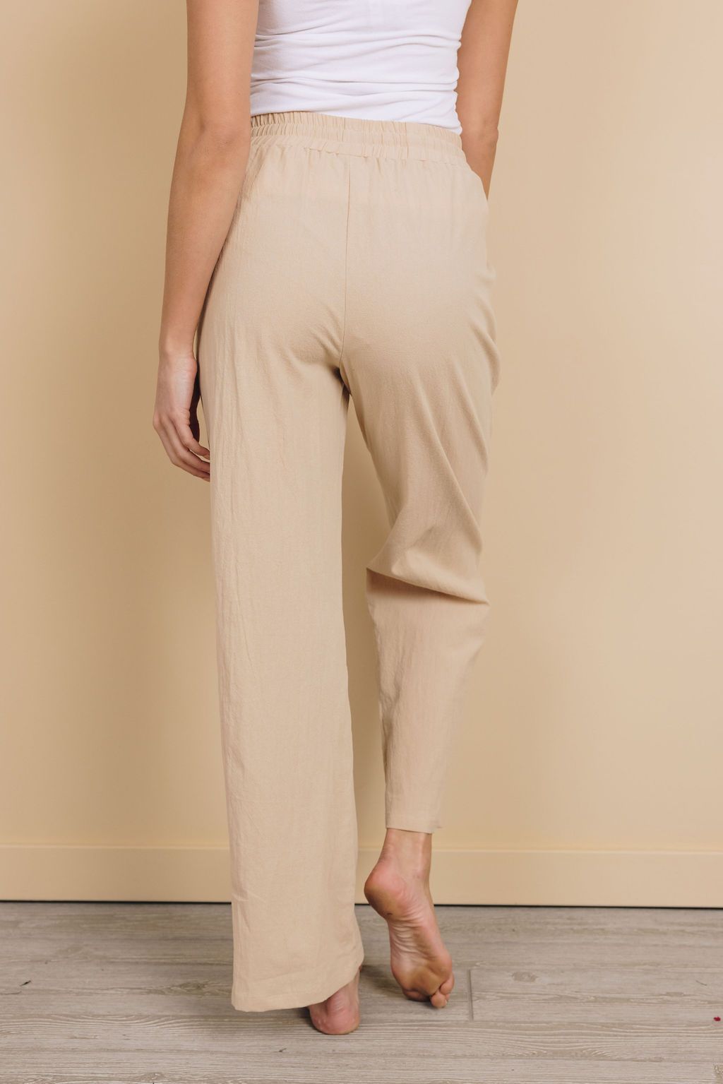 Demi Elastic Waist Pants