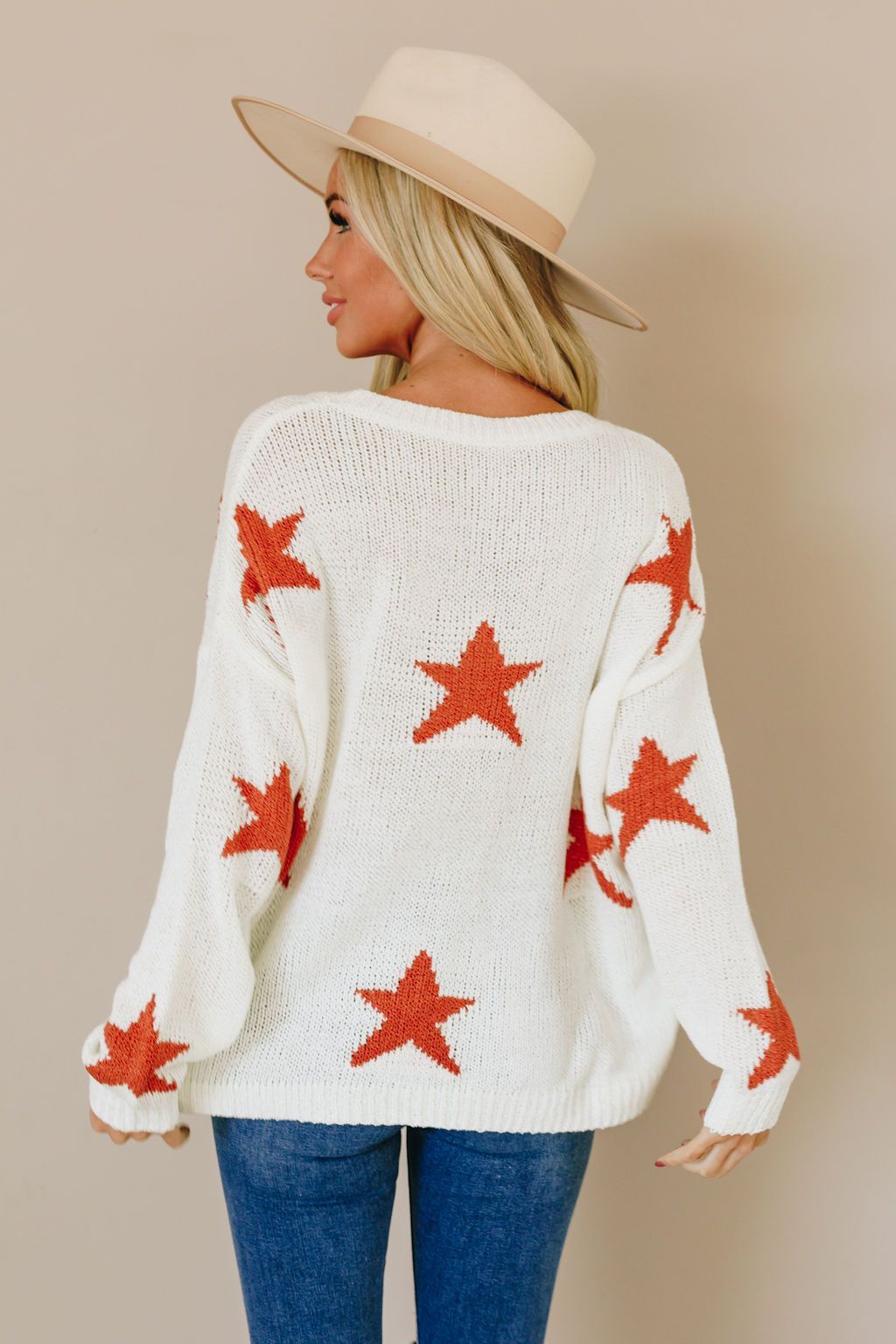 Gigi Knit Star Sweater